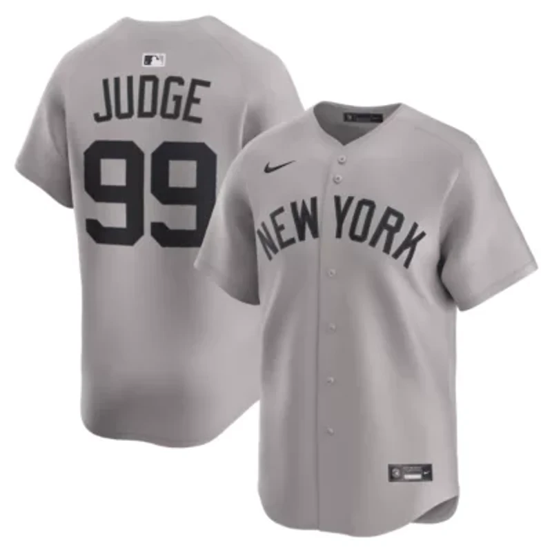 MLB Nike Aaron Judge New York Yankees Road Limited Player Jersey
