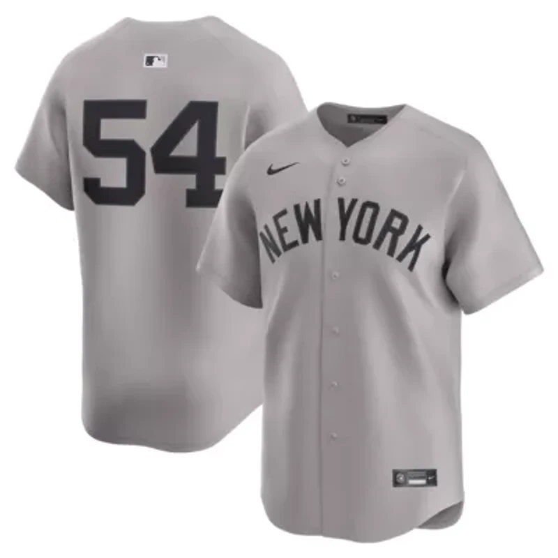 MLB Nike Max Fried New York Yankees Road Limited Player Jersey
