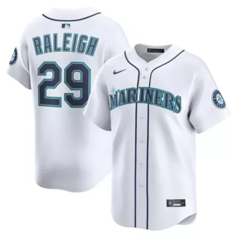 MLB Nike Cal Raleigh Seattle Mariners Home Limited Player Jersey