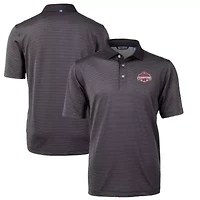 NCAA Ohio State Buckeyes Football Playoff 2024 National s Virtue Eco Pique Stripe DryTec Tri-Blend Recycled Polo