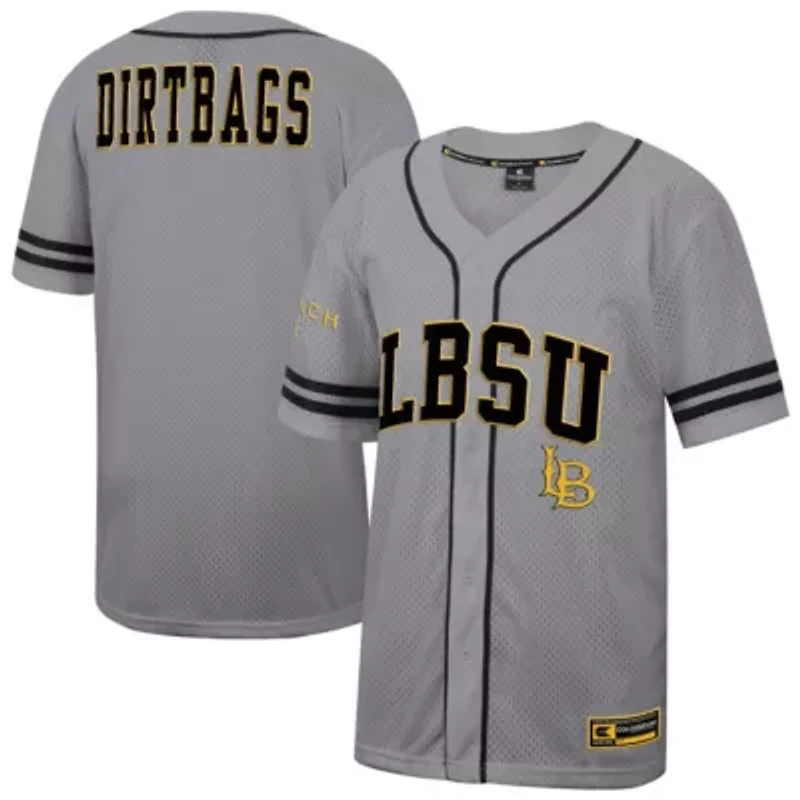 NCAA Cal State Long Beach The Free Spirited Baseball Jersey