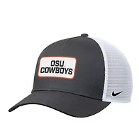 NCAA Nike Oklahoma State Cowboys 2025 On-Field Rise Trucker Performance Adjustable Hat
