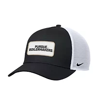 NCAA Nike Purdue Boilermakers 2025 On-Field Rise Trucker Performance Adjustable Hat