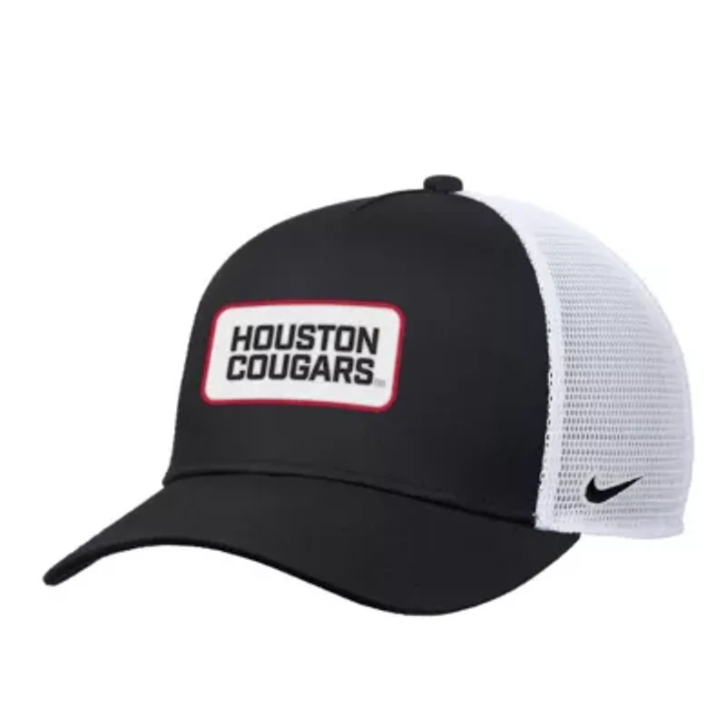 NCAA Nike Houston Cougars 2025 On-Field Rise Trucker Performance Adjustable Hat