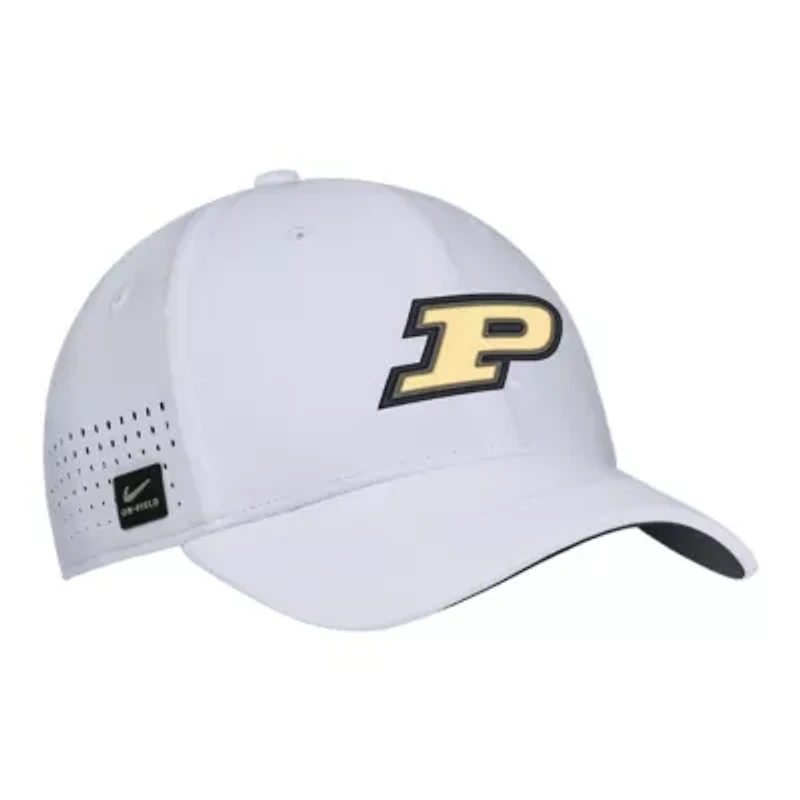 NCAA Nike Purdue Boilermakers 2025 On-Field Performance Flex Hat
