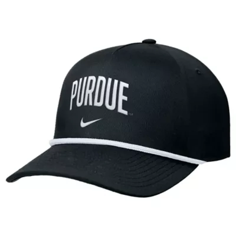 NCAA Nike Purdue Boilermakers Rise Adjustable Hat
