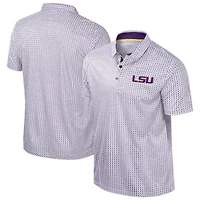 NCAA LSU Tigers Big & Tall Marty Rival Polo