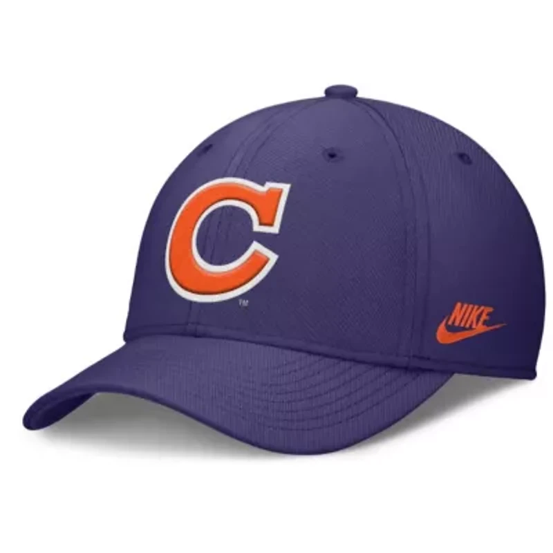 NCAA Nike Clemson Tigers Rise Academic Dri-FIT Flex Hat