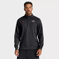 NCAA Nike Georgia Bulldogs 2025 Coaches Premium Dri-FIT Half-Zip Pullover