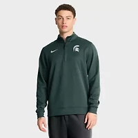 NCAA Nike Michigan State Spartans 2025 Coaches Premium Dri-FIT Half-Zip Pullover