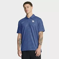 NCAA Nike Kentucky Wildcats 2025 Coaches Premium Tour Stripe Dri-FIT Polo