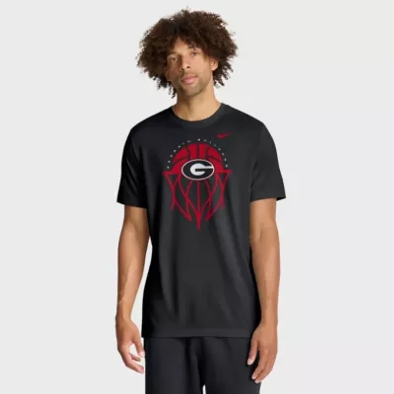NCAA Nike Georgia Bulldogs Basketball Icon Legend Dri-FIT T-Shirt