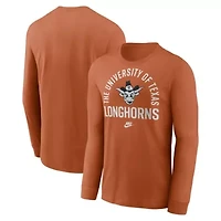 NCAA Nike Texas Longhorns Legacy Arched Logo Long Sleeve T-Shirt