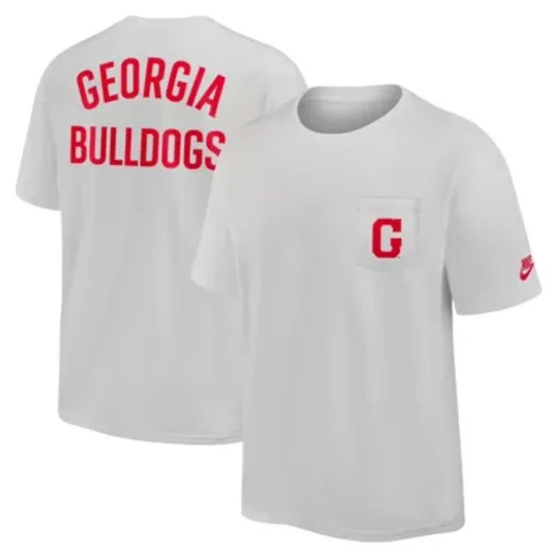 NCAA Nike Georgia Bulldogs Legacy 2-Hit Max90 Pocket T-Shirt