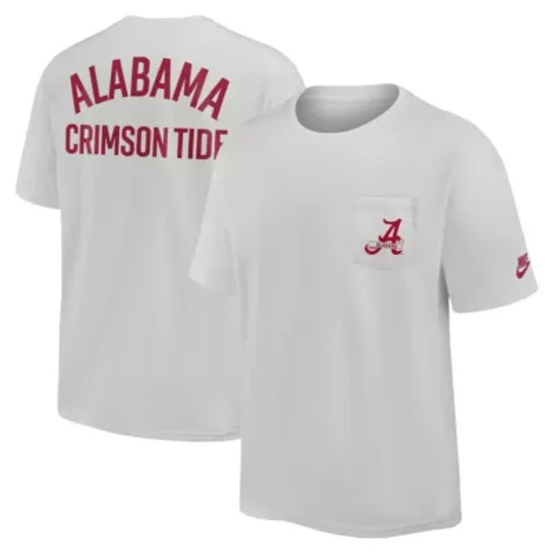 Alabama Crimson Tide NCAA Nike Legacy 2-Hit Max90 Pocket T-Shirt