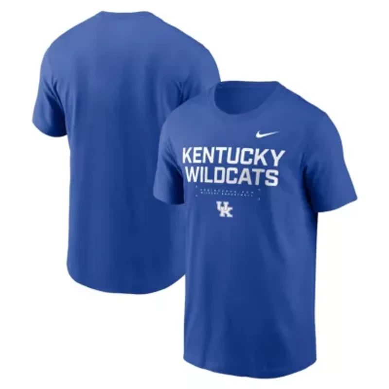 NCAA Nike Kentucky Wildcats 2025 Courtside Basketball Performance T-Shirt