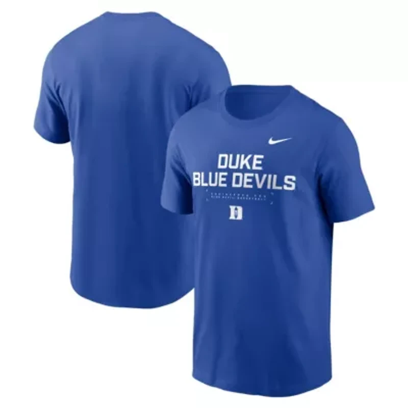 Duke Blue Devils NCAA Nike 2025 Courtside Basketball Performance T-Shirt