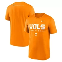 NCAA Nike Tennessee Volunteers 2025 Courtside Basketball Legend Dri-FIT T-Shirt