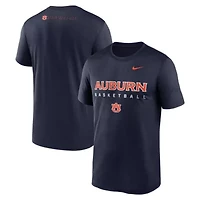 NCAA Nike Auburn Tigers 2025 Courtside Basketball Legend Dri-FIT T-Shirt
