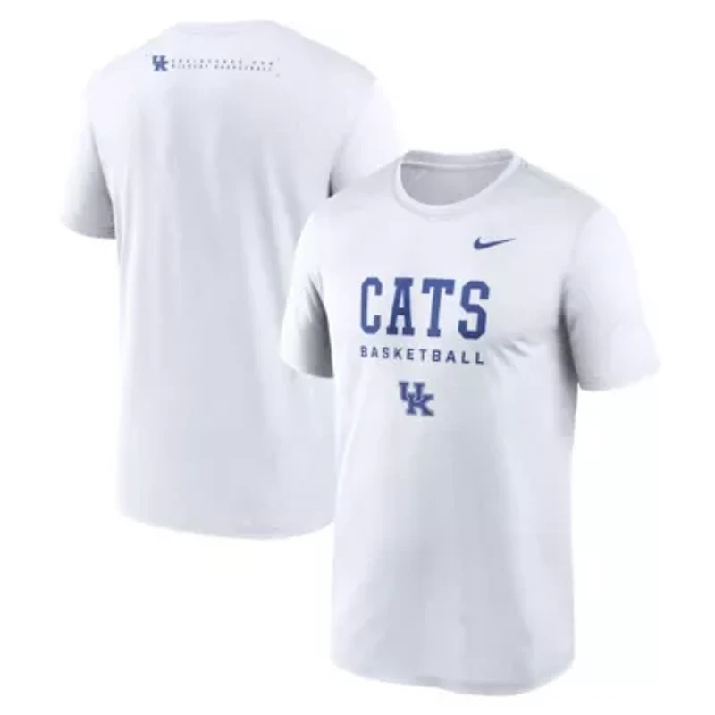 NCAA Nike Kentucky Wildcats 2025 Courtside Basketball Legend Dri-FIT T-Shirt