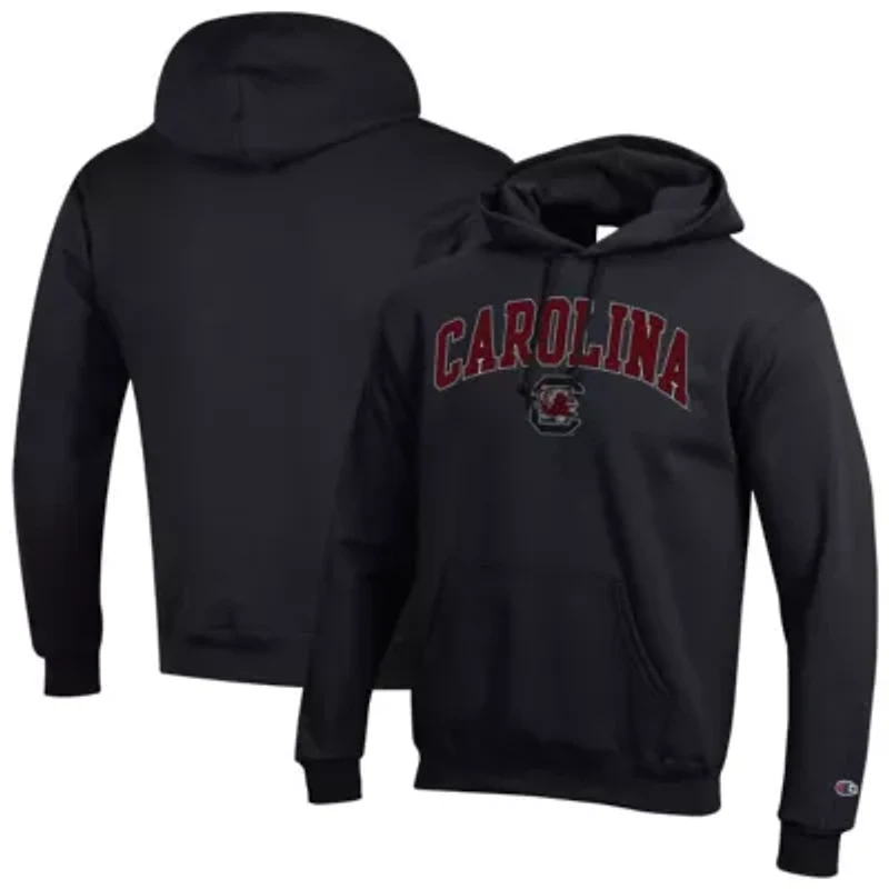 NCAA South Carolina Gamecocks Arch Over Logo Pullover Hoodie