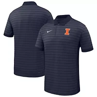 NCAA Nike Illinois Fighting Illini 2025 Early Season Coaches Sideline Victory Stripe Performance Polo