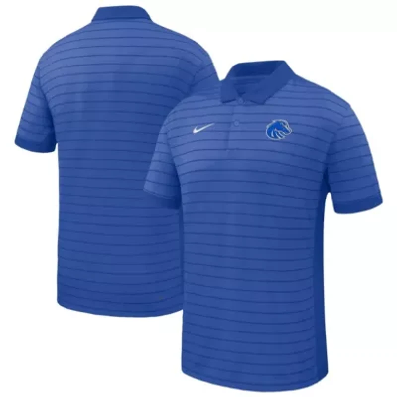 NCAA Nike Boise State Broncos 2025 Early Season Coaches Sideline Victory Stripe Performance Polo