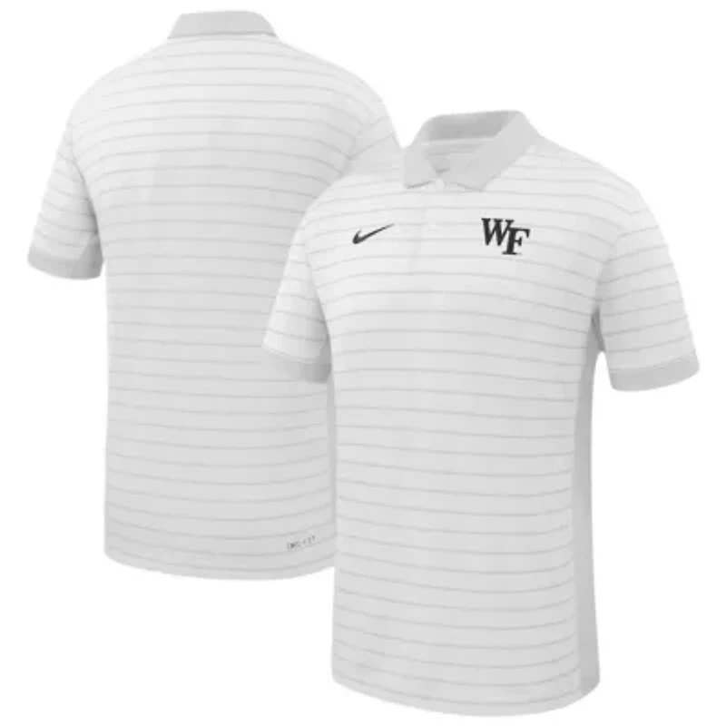 NCAA Nike Wake Forest Demon Deacons 2025 Early Season Coaches Sideline Victory Stripe Performance Polo