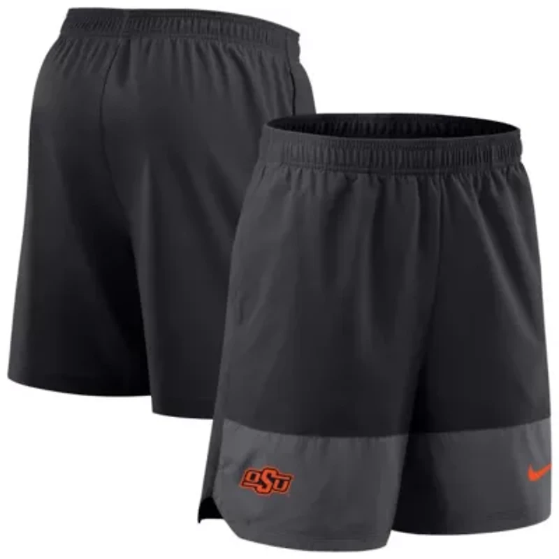 NCAA Nike Oklahoma State Cowboys 2025 Sideline Dri-FIT Shorts