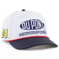 NASCAR White/Navy Jeff Gordon brrr° DuPont Rope Hitch Adjustable Hat