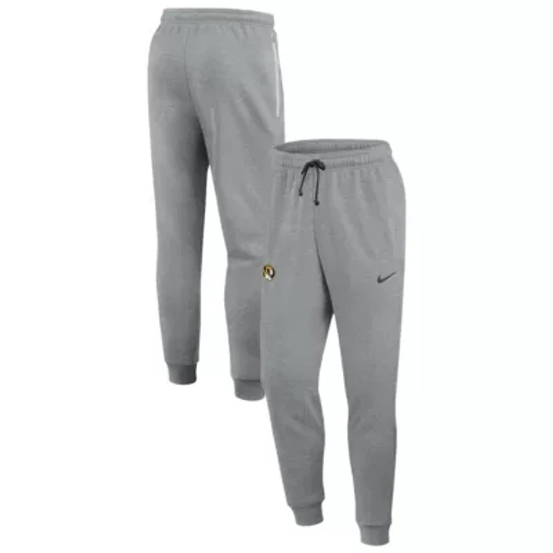 NCAA Nike Heather Missouri Tigers Basketball Practice Dri-FIT Taper Sweatpants