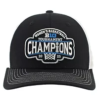 NCAA Unisex Black/White UCLA Bruins 2025 Big Ten Basketball Conference Tournament s Locker Room Trucker Adjustable Hat