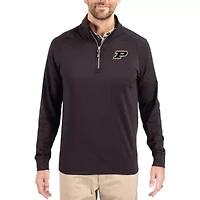 NCAA Purdue Boilermakers Adapt Eco Knit Stretch Recycled Quarter-Zip Pullover