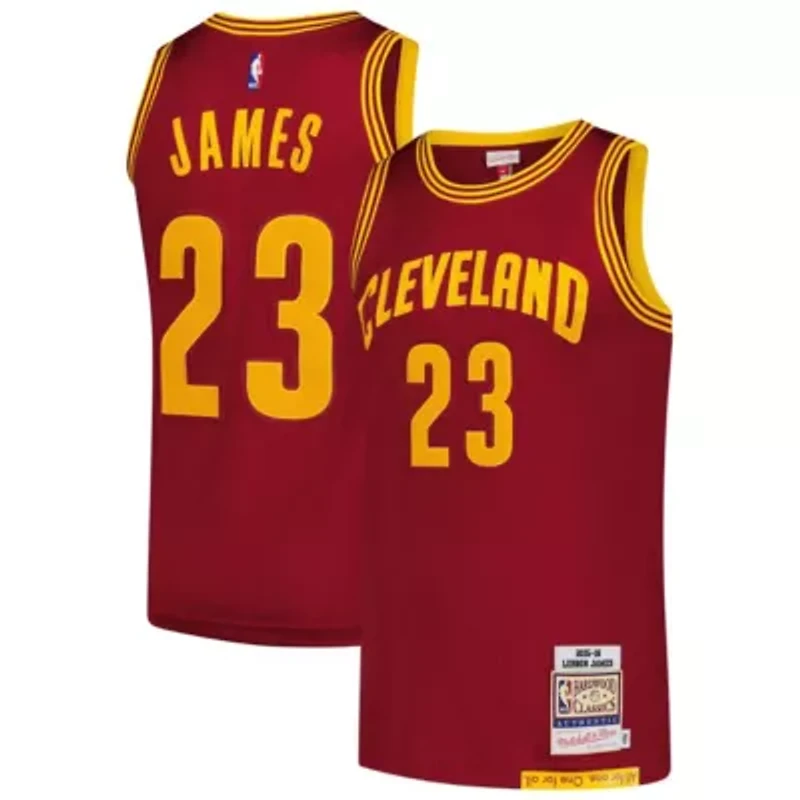 NBA LeBron James Cleveland Cavaliers Hardwood Classics 2015/16 Authentic Jersey