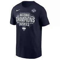 Connecticut Huskies NCAA Nike UConn 2025 Basketball National s Locker Room T-Shirt