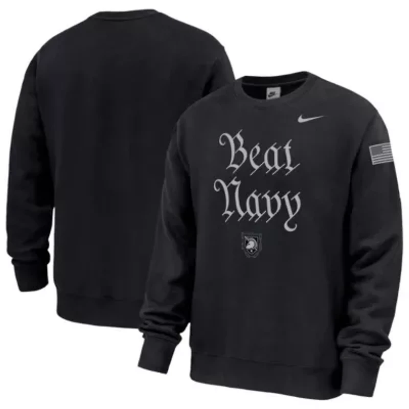 Army Black Knights NCAA Nike 250 Collection Club Fleece Sweatshirt