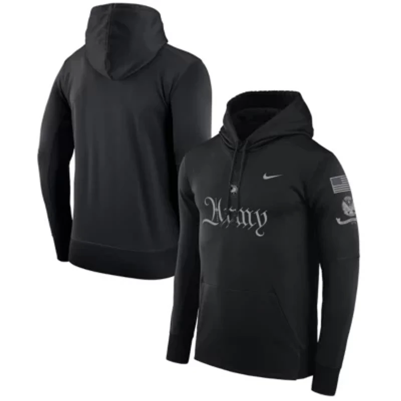 Army Black Knights NCAA Nike 250 Collection Therma Hoodie