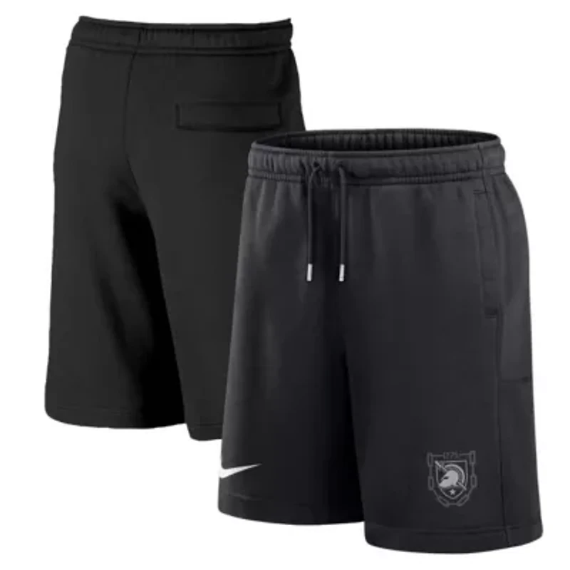 Army Black Knights NCAA Nike 250 Collection Club Fleece Shorts