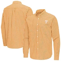 NCAA Tennessee Volunteers Ellis Woven Tri-Blend Long Sleeve Button-Down Shirt