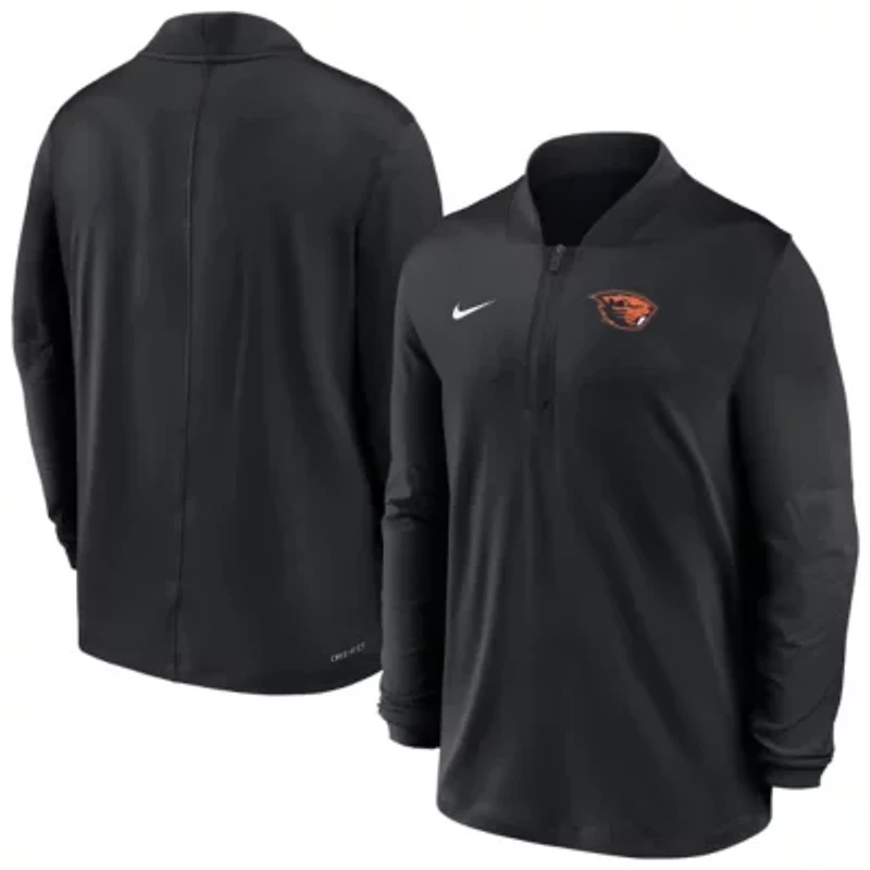 NCAA Nike Oregon State Beavers Dri-FIT Half-Zip Pullover