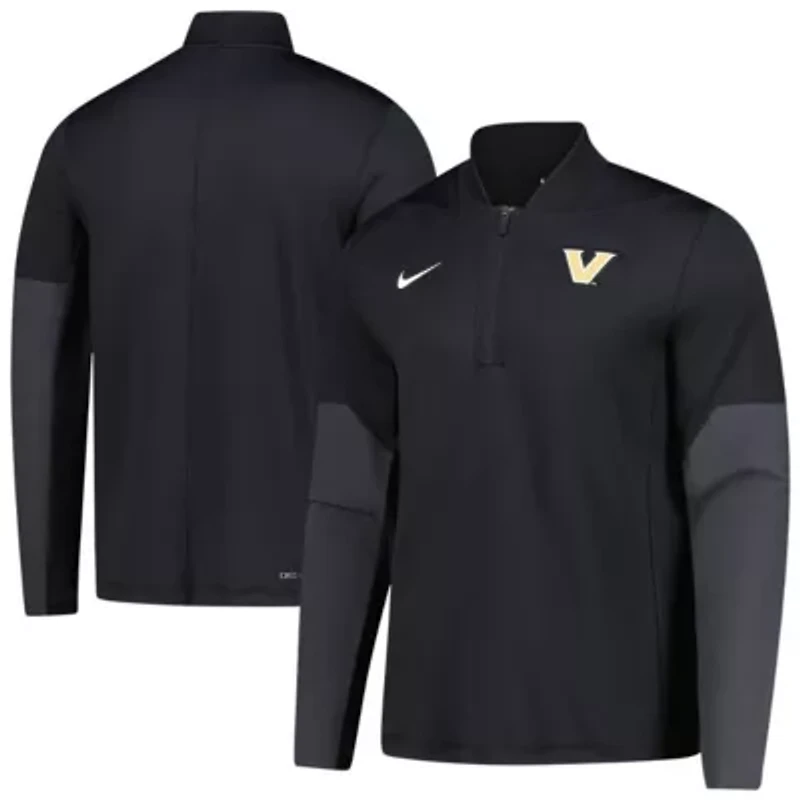 NCAA Nike Vanderbilt Commodores Dri-FIT Half-Zip Pullover