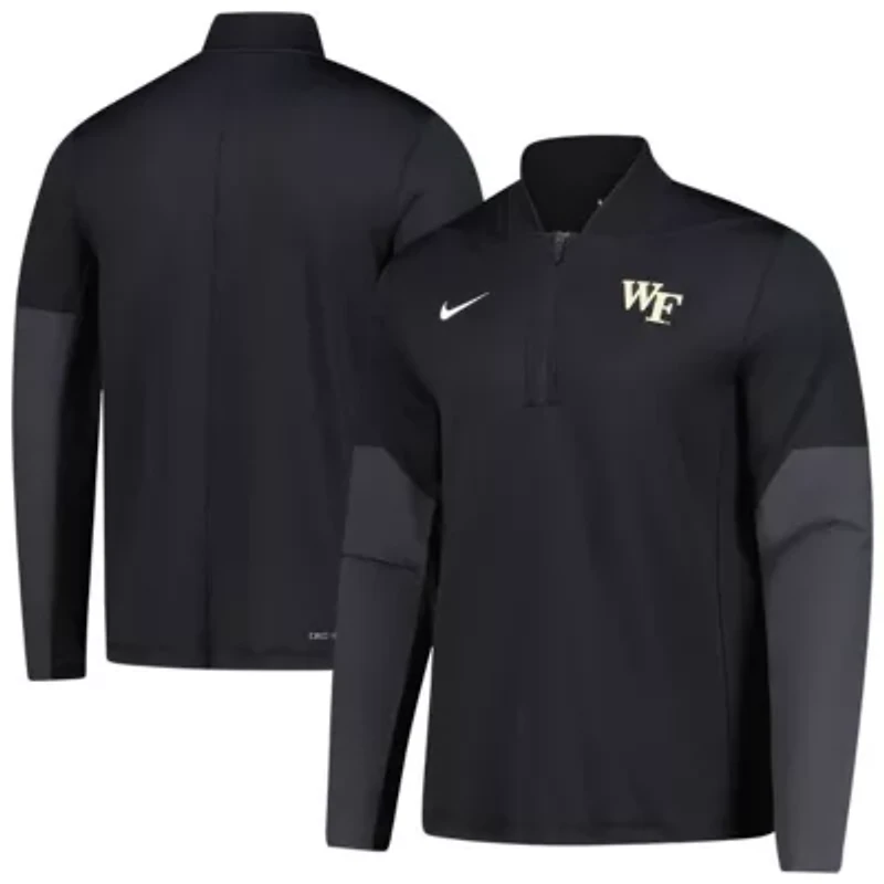 NCAA Nike Wake Forest Demon Deacons Dri-FIT Half-Zip Pullover