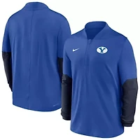 NCAA Nike BYU Cougars Dri-FIT Half-Zip Pullover