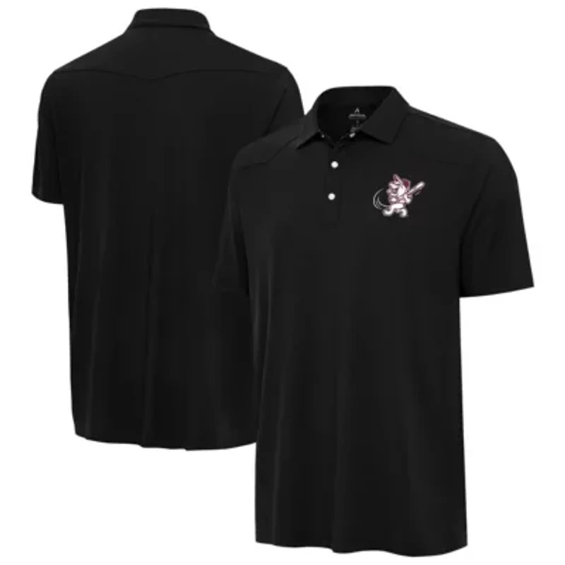 NCAA Mississippi State Bulldogs Western Swinging Bully Polo