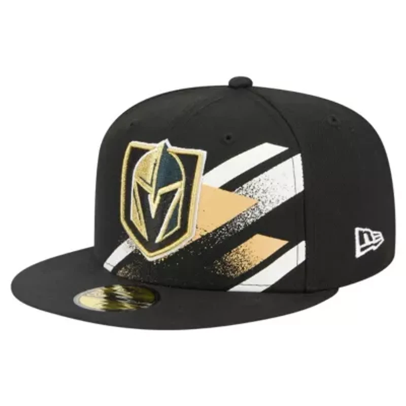 NHL Vegas Golden Knights Faded Lines 59FIFTY Fitted Hat