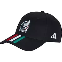Soccer National Teams Unisex Mexico National Team FIFA x World Cup 2026 3 Stripes Baseball Adjustable Hat