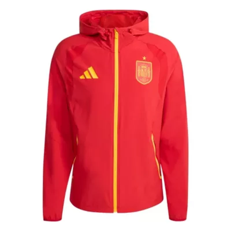 Soccer National Teams Spain Team FIFA x World Cup 2026 Full-Zip Travel Windbreaker Jacket