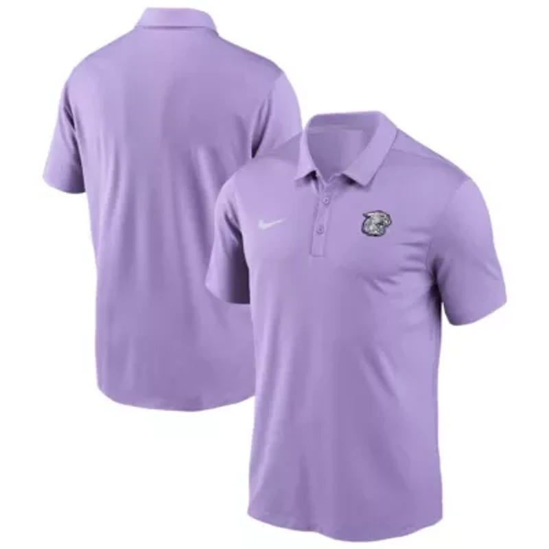 NCAA Nike Kansas State Wildcats Solid Victory Dri-FIT Polo
