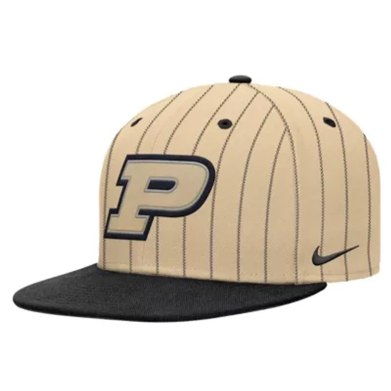 NCAA Nike Purdue Boilermakers Pro Dri-FIT Snapback Hat