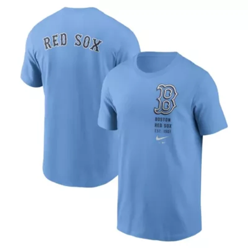 Boston Red Sox MLB Nike Light Record Shattered T-Shirt